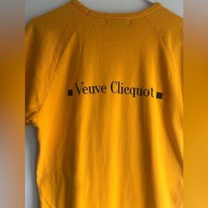 Veuve Clicquot Yellow tee shirt tshirt M